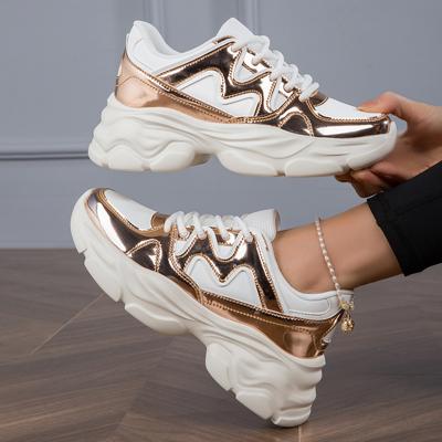 Летние женские кроссовки в сетку, повседневная уличная обувь на шнуровке, удобная обувь с низким берцем, летняя дышащая обувь