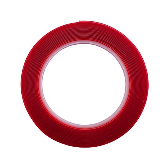 1 рулон клейкой ленты 3/5/10 м, высокая вязкость, прозрачная бесследная двусторонняя лента без следов для отображения кончиков ногтей