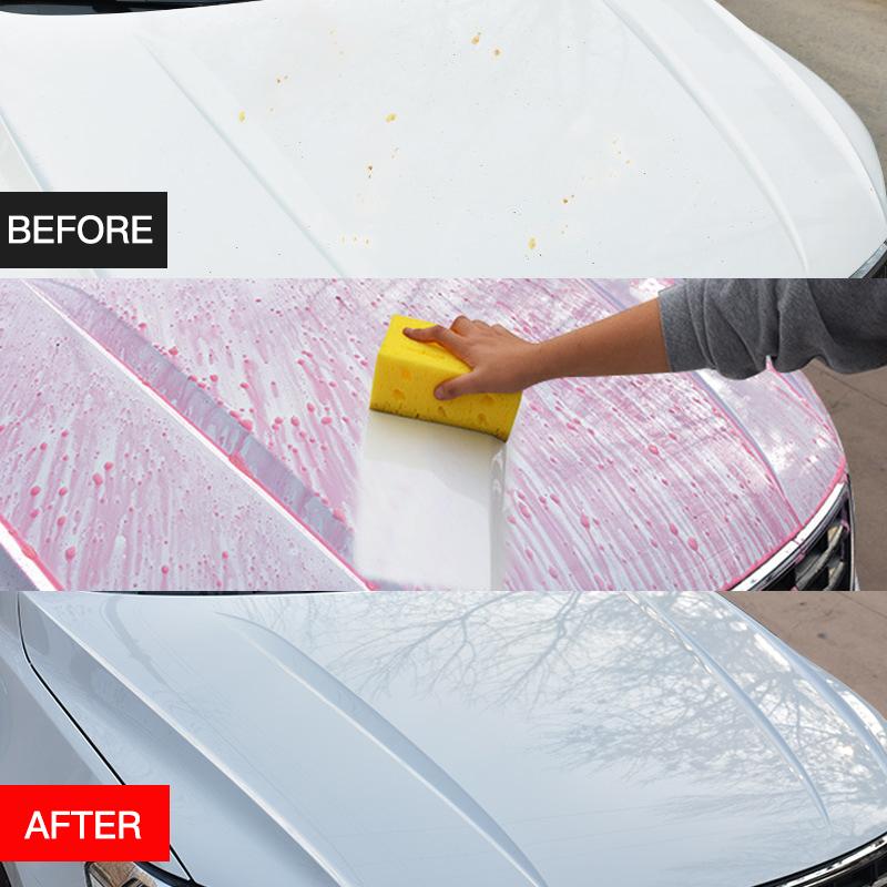 Порошок для удаления ржавчины и пыли с автомобильной краски и колесных дисков, многоцелевой спрей для очистки металлических дисков HGKJ S18