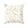 Luxurious Gold Pattern Jeanette Cloth Cushion Cover For Stylish Home Decor
