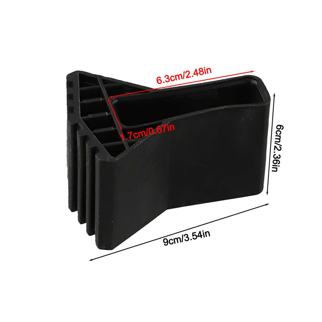 4/6 шт. Противоскользящие резиновые накладки на ножки лестницы, складная лестница, накладки на ножки, чехол для ножек, многофункциональная складная лестница, веерообразная накладка на ножку