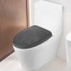 Toilet Cover Corn-patterned Fabric Elastic Strap Non-Slip Stable Toilet Seat Cover Multifunctional Bathroom Decor