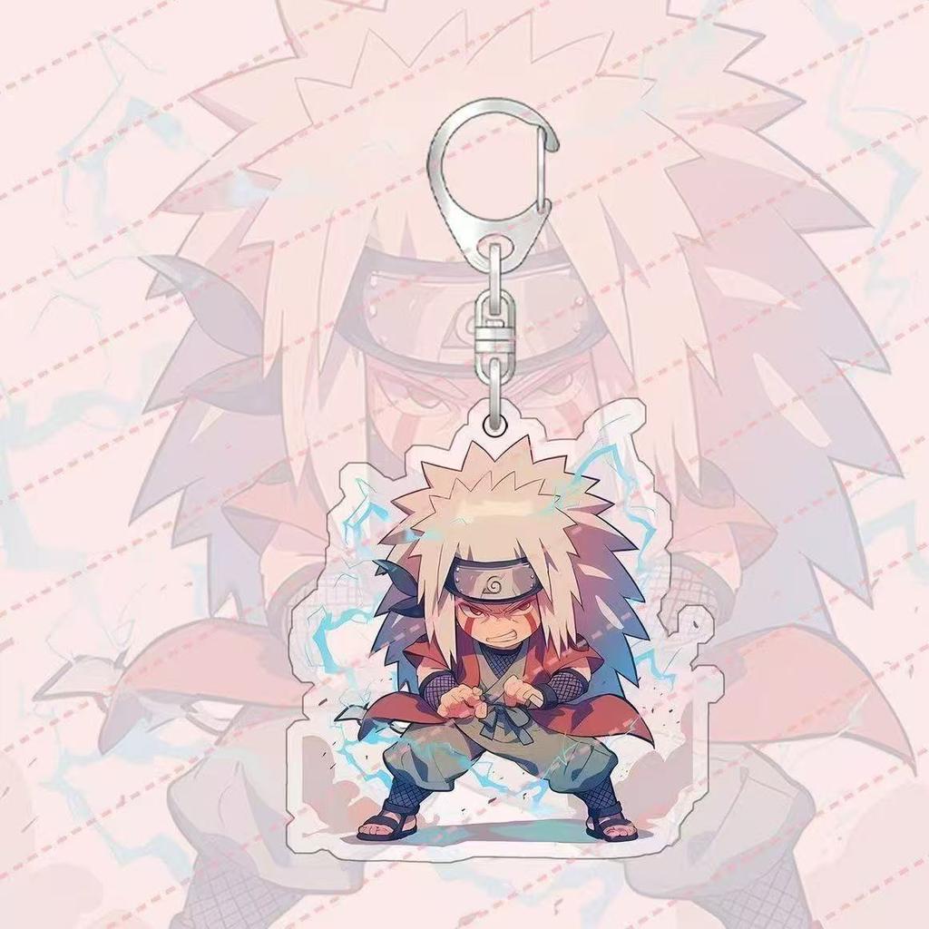 Аксессуары для акриловых брелоков Аниме Наруто Брелок для ключей с рисунком из мультфильма Узумаки Наруто