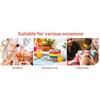 Pp Heart Shaped Drinking Straw For Valentines Day Party Decor And Reusable Celebration Accessories