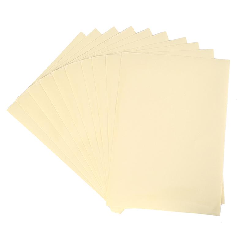 10Pcs A4 Clear Transparent Film Self Adhesive Sticker Paper For Laser Printer