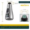 Kelica LED Faucet Head Replacement, Pull Down Kitchen Sink Faucet Head Replacement with LED Temperature Display, Kitchen Faucet Sprayer Nozzle, 2