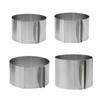 Adjustable Stainless Steel Cake Mold Ring Cake Mousse Ring Circle Mold Cake Decorating Mold Baking Ring Easy To Use