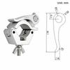 Quick Release Stage Lights Truss Clamp Fixing Clip  For LED PAR Moving Head Beam Spot Clamps