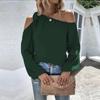 Blouse Spring Summer Chiffon Off Shoulder Lace Up Loose Temperament Commuter Women's Top