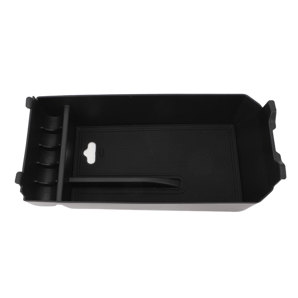 Center Console Organizer Console Armrest Storage Box with Anti Slip Pads Replacement for Benz W205 C W253 GLC 2015‑2020