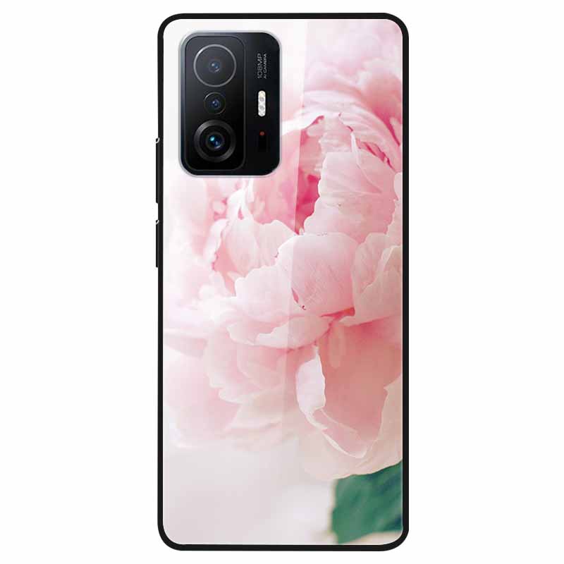 Роскошный чехол для Xiaomi Mi 11T Pro Чехол Закаленное Стекло Чехол для Xiaomi 11T 11 T Pro Чехол для Телефона Xiaomi 11TPro Fundas 2021