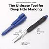 Built-In Sharpener Deep Hole Pencil Plastic Hole Marking Pen Carpenter Tools  Construction Marking