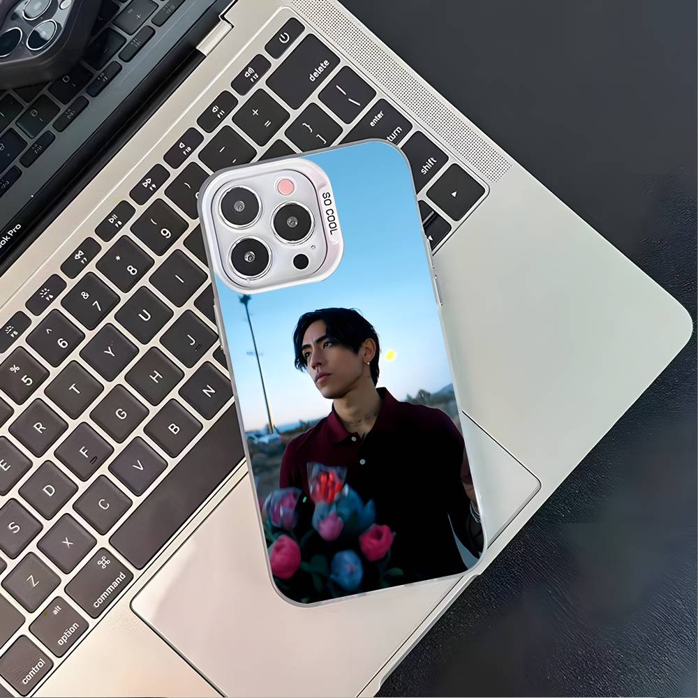 Чехол для телефона DPR Ian Singer C-Christian Y-Yu для iPhone 17,16,15,14,13,12,11,Pro,Max,Plus, Белый Матовый Ударопрочный Чехол