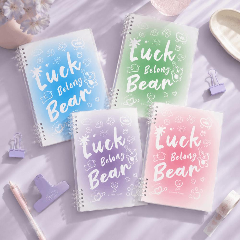 Gradient Color Binder Notebook A5/B5 Notepad Multi-functional Loose-leaf Notebook  Studnets