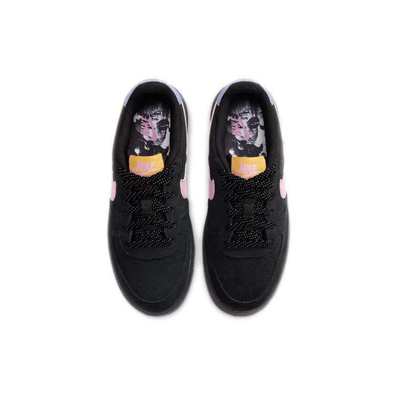 Nike Air Force 1 LV8 2 Black Magic Flamingo GS Sneakers CN5710-001