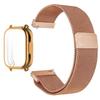 Миланский сетчатый ремешок для Redmi Watch 5 Active, ремешок с чехлом и защитной пленкой для экрана, ремешки для Redmi Watch 5 Lite, браслет, аксессуары