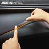 Pu Leather Car Style Universal DIY Flexible Interior Moulding Trim Strips Decoration Braid Strip Dashboard Sticker