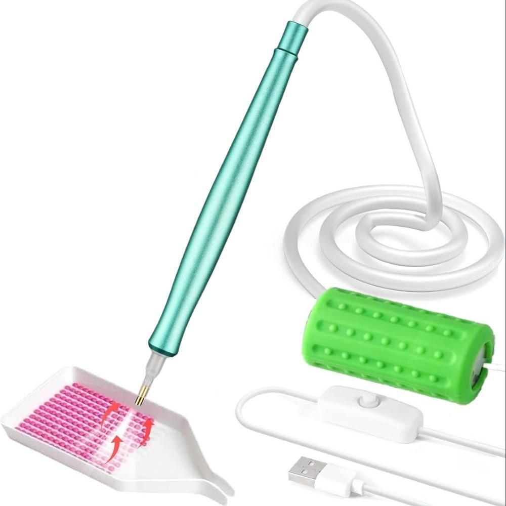 Инструмент для рукоделия своими руками Электрический алмазный всасывающий инструмент Всасывающая насадка Инструмент для сверления для 5D Алмазной живописи