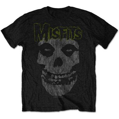 Черная футболка Misfits 'Classic Vintage' - НОВАЯ Унисекс футболка