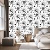 Women and Astrology Wallpaper Graphite, Brown and Gray 50x1000