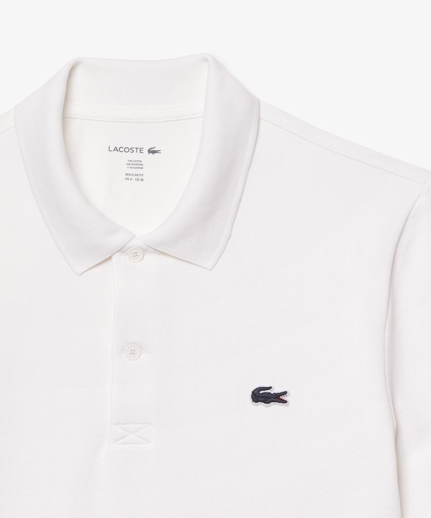 Мужская базовая рубашка-поло LACOSTE с коротким рукавом, фактура «османка», Dh8342-56G 001