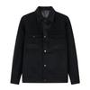 Men's Wool Blend Lapel Business Jacket