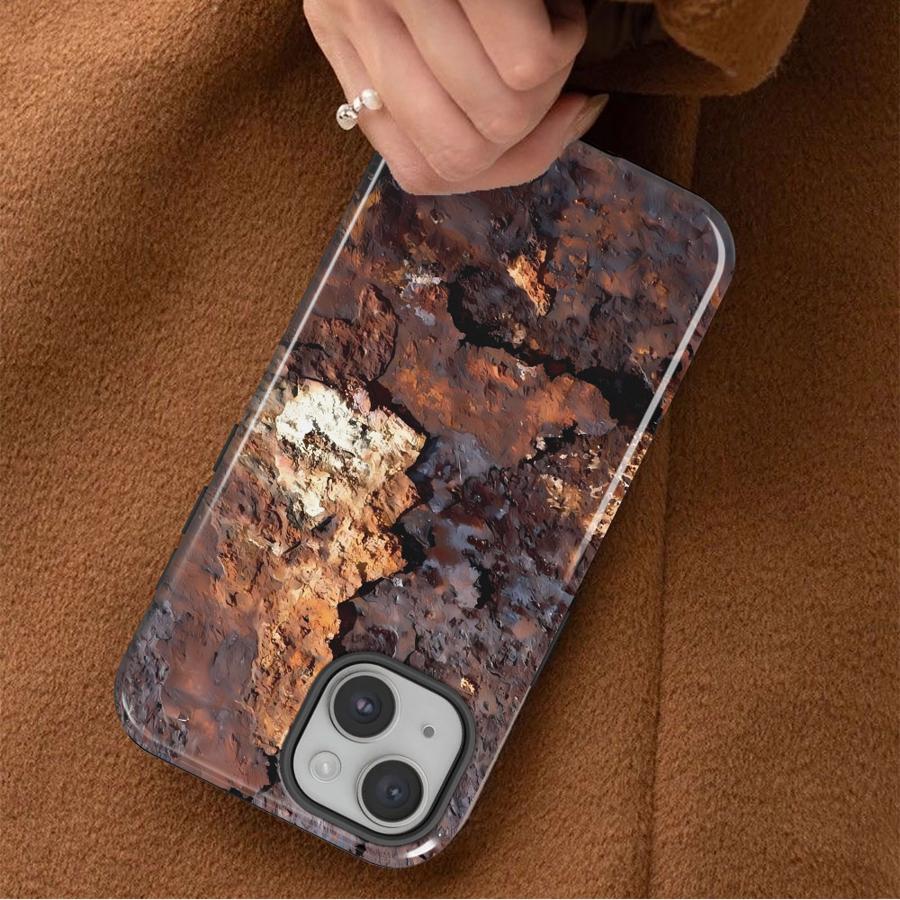 Ретро-чехол для телефона с дизайном ржавчины для Apple iPhone 17 Pro Max Air 11 16 14 15 Plus XS XR 13 16e 12 Мягкий чехол Capa