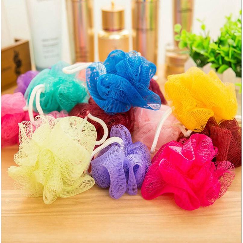 Роскошная мягкая мочалка для тела Bathsite Cleaning Mesh Shower для нежного отшелушивания