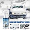 Auto Windshield Deicing Spray Snow Melting Spray Windshield Fast Car Ice De-Icer Spray Defrosting Anti Frost 60ml Melting S I1A0