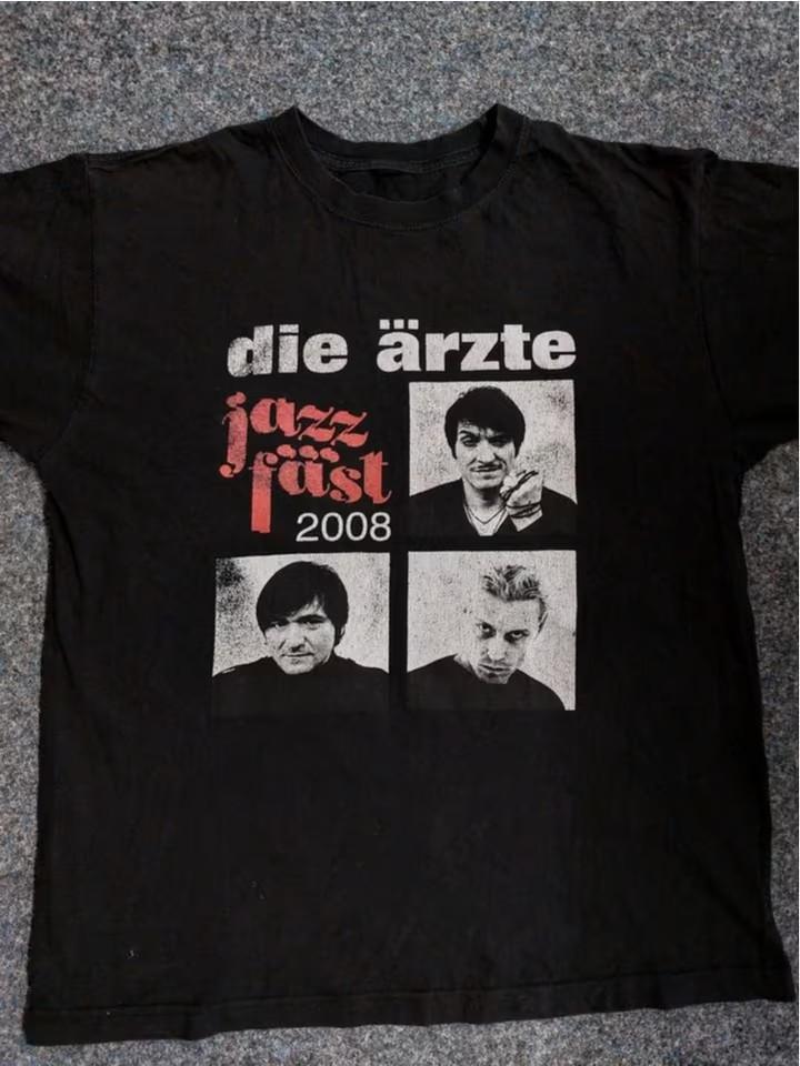 Die Ärzte band AZZFÄST 2008 Shirt Unisex Concert S-5XL LO408 Unisex T-Shirt