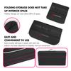 xkhr10 Car Foldable Felt Trunk Storage Bag Large Capacity Organizer Box Accessorie For Mitsubishi Outlander Pajero Sport Lancer Eclipse