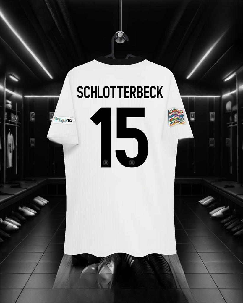 Домашняя футболка сборной Германии к 125-летию, тренировочная футболка для футбола с принтом, дышащая, женская футболка с коротким рукавом, топ