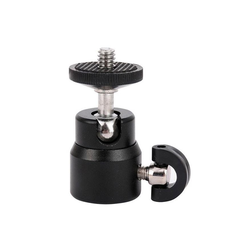 Mini 1/4" 360 Swivel Ball Head Screw Tripod Dslr Ballhead Stand For Camera