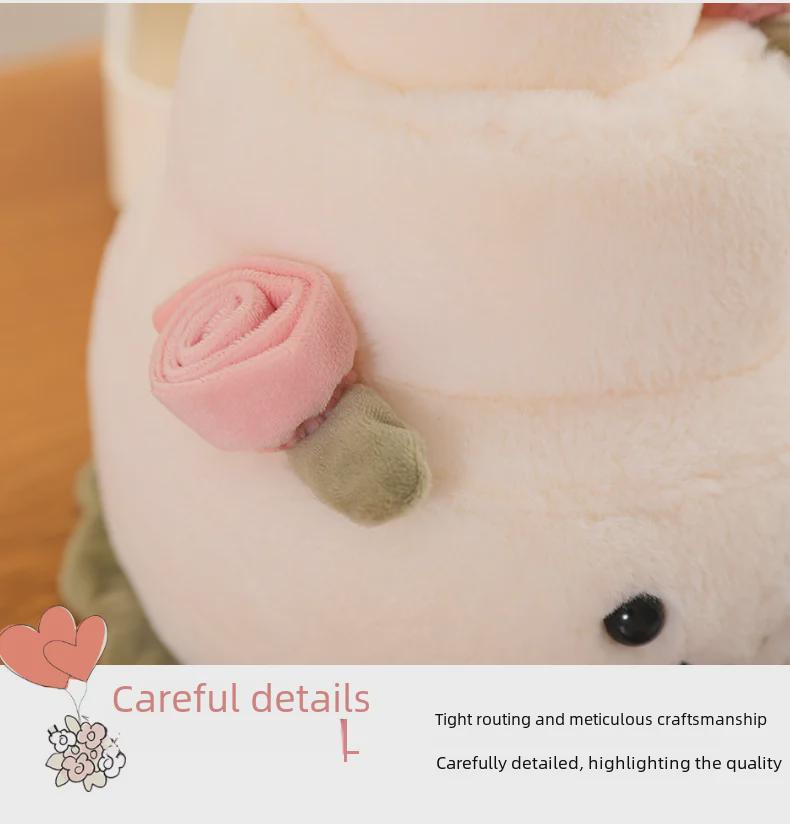 Rainbow Cake Diamond Ring Jellycat Doll Мягкая игрушка - Подарок на День святого Валентина