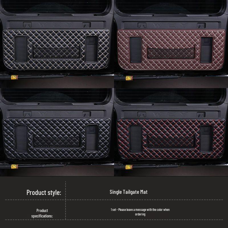 Полный коврик в багажник Tank 300: Индивидуальный коврик для модели Great Wall Wey.