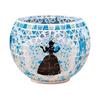 Yanoman 80-Piece Jigsaw Puzzle, Lampshade Puzzle, Disney Glass Mosaic Cinderella (10x14.7cm), 2201-61, Includes Piece Request Postcard and Dedicated