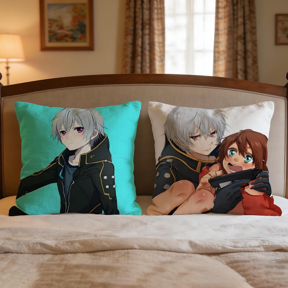 Anime Gargantia On The Verdurous Planet Cushion Cover 1Pcs Decorative Covers Soft Cushion Case For Sofa Couch Decor 40X40 45X45