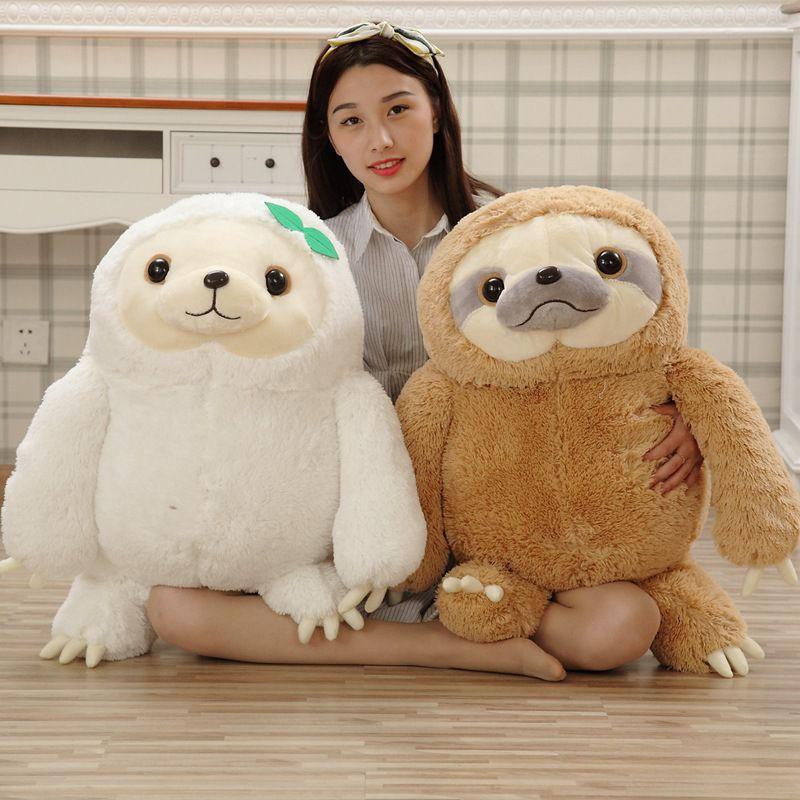 Adorable Giant Sloth Stuffed Plush Toy Pillow Cushion Perfect For Christmas Gifts