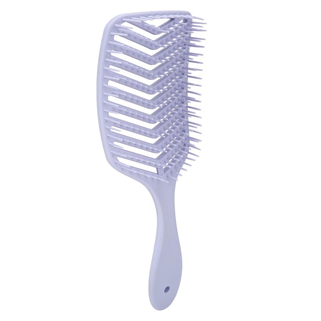 Изогнутая вентилируемая расческа для волос Профессиональная массажная лопатка для кожи головы Распутывающая расческа Инструмент для укладки для быстрой сушки феном