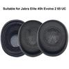 Подходит для Jabra Elite 45H Evolve 2 65 Uc 40Ms Evolve 2 40 Амбушюры Чехол для наушников Подушечка из губки Кожаные амбушюры
