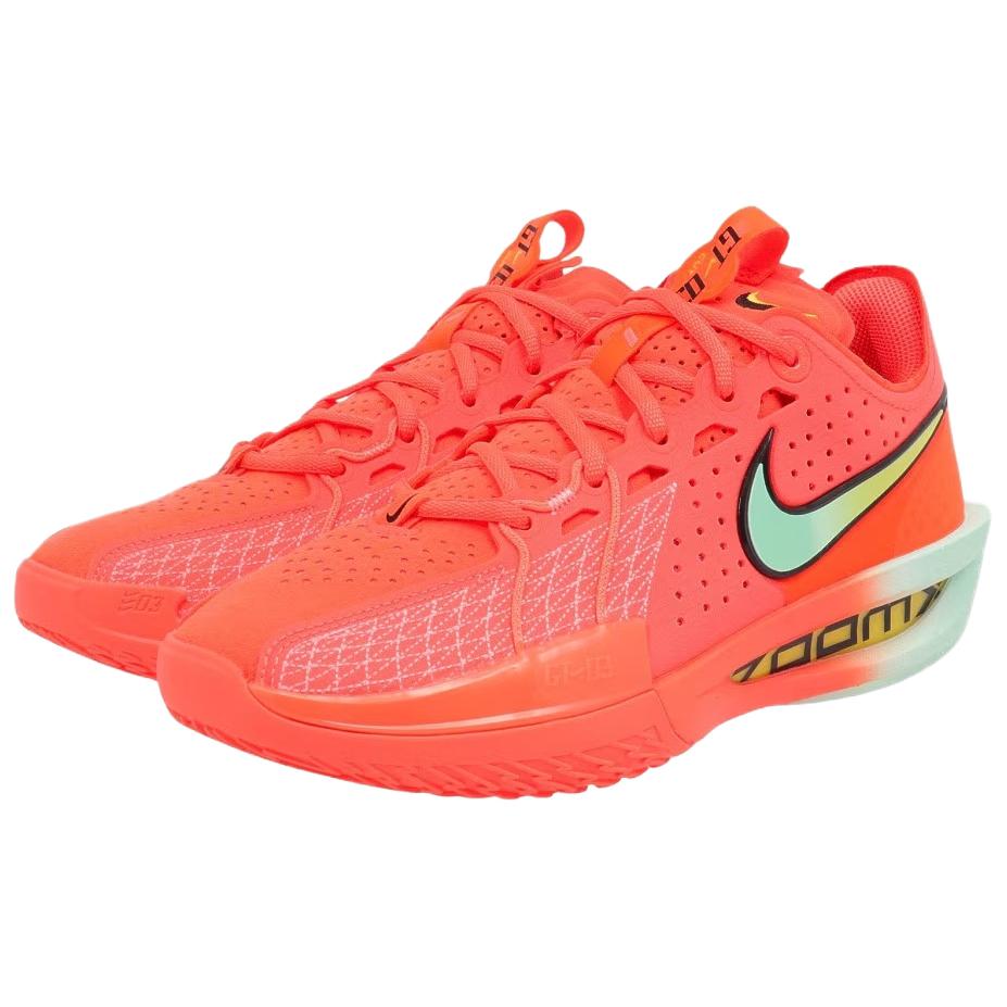 Nike G.T. Cut 3 Shock Absorbers Low Top Basketball Shoes Men's Red Basketball Shoes DV2918-800