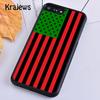 Мягкий чехол для телефона Krajews Pan African Flag для iPhone 14 5 6s 7 8 plus X XR XS 11 12 13 pro max Samsung Galaxy S21 S22 ultra