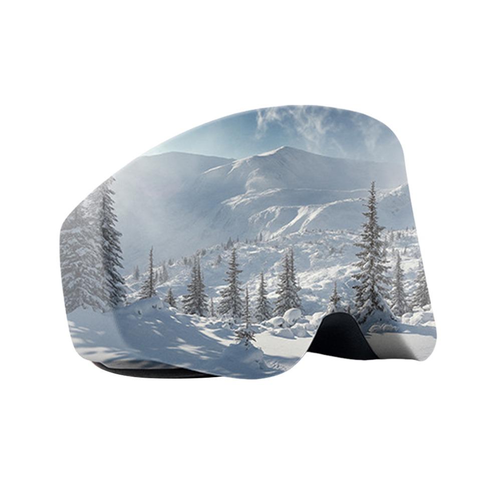 Scratch Protection Snowboard Goggle Cover Microfiber Material Protective Lens Cover  Ski Equipment