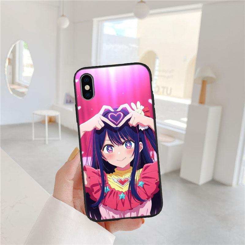 LO79 Oshi No Ko Ай Хосино Мягкий чехол для телефона для Xiaomi Xiaomi Poco M4 M5 M6 M7 X3 X6 X7 F8 Ultra Pro GT NFC