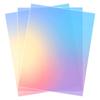 ABBY-Acrylic Colored Translucent Acrylic Iridescent Radiant Sheet Laser-Cutting Acrylic Board,8 X 12 Inch(3 Pack,2.6Mm Thick)