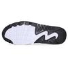 Nike Air Max 90 BR Синтетическая кожа Низкие детские кроссовки для бега Черно-белые Подростки 833475-001