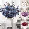 Elegant Realistic Faux Magnolia Silk Floral Bouquet For Wedding Decorations