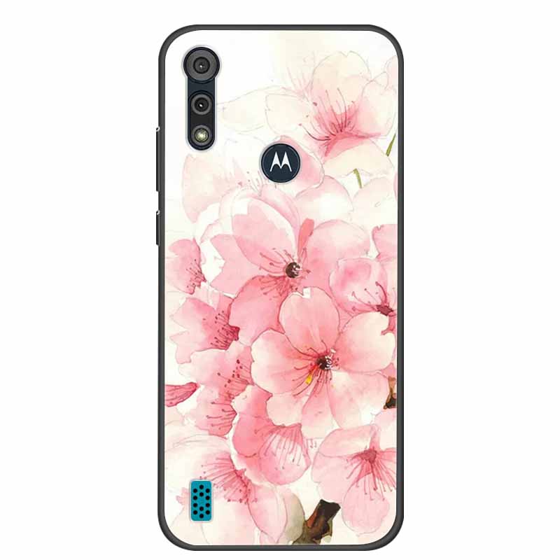 Чехол для телефона Motorola Moto E6i / E6s 2020, противоударный, из мягкого силикона TPU, задняя крышка для Moto E6s 2020 e 6S 6i, чехлы, мраморный принт