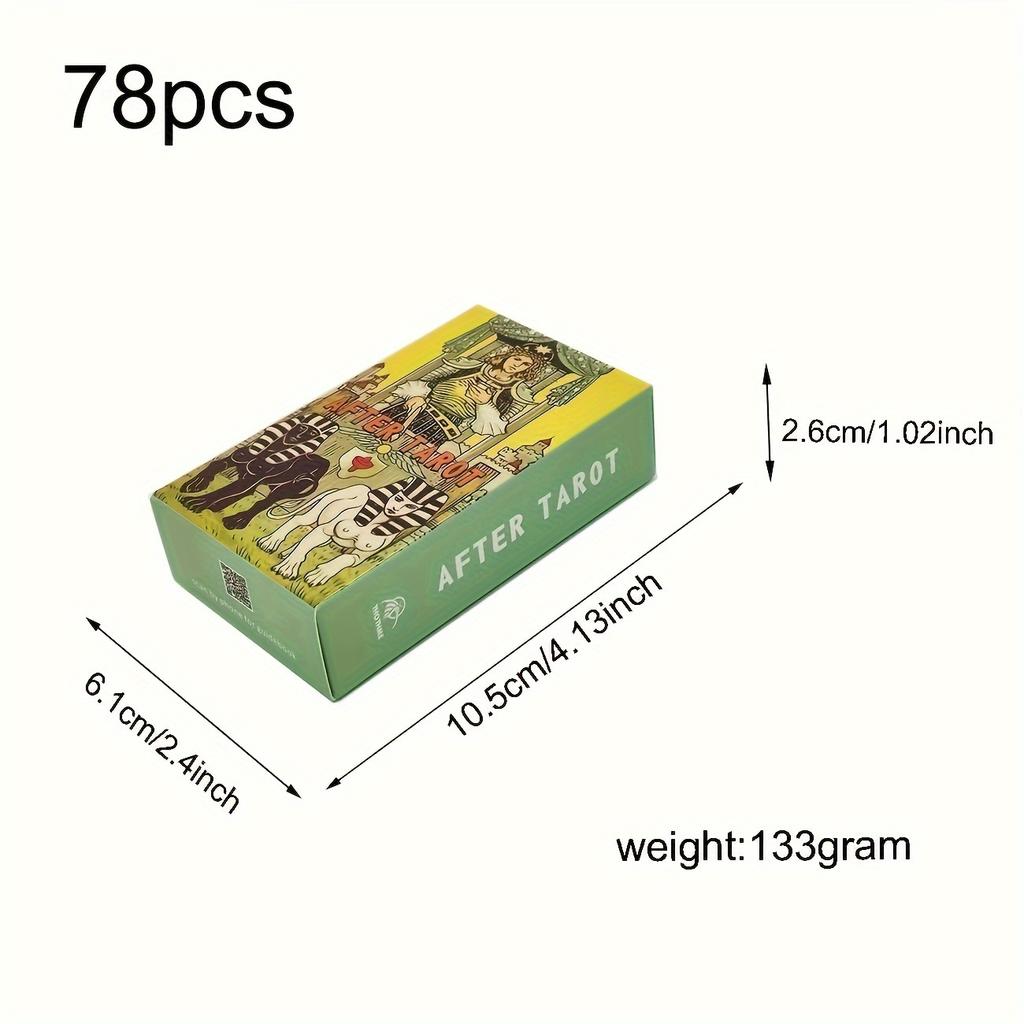 After Card Reading Cards Deck - 78Pcs, 2.6 X 4.7" | Modern Twist On Traditional Artwork | Includes Major & Minor Arcana For Mystical Fortune Telling