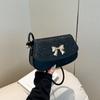 Beautiful Bow Trend Casual Small Square Bag New Simple Fashion Shoulder Armpit Bag Women
